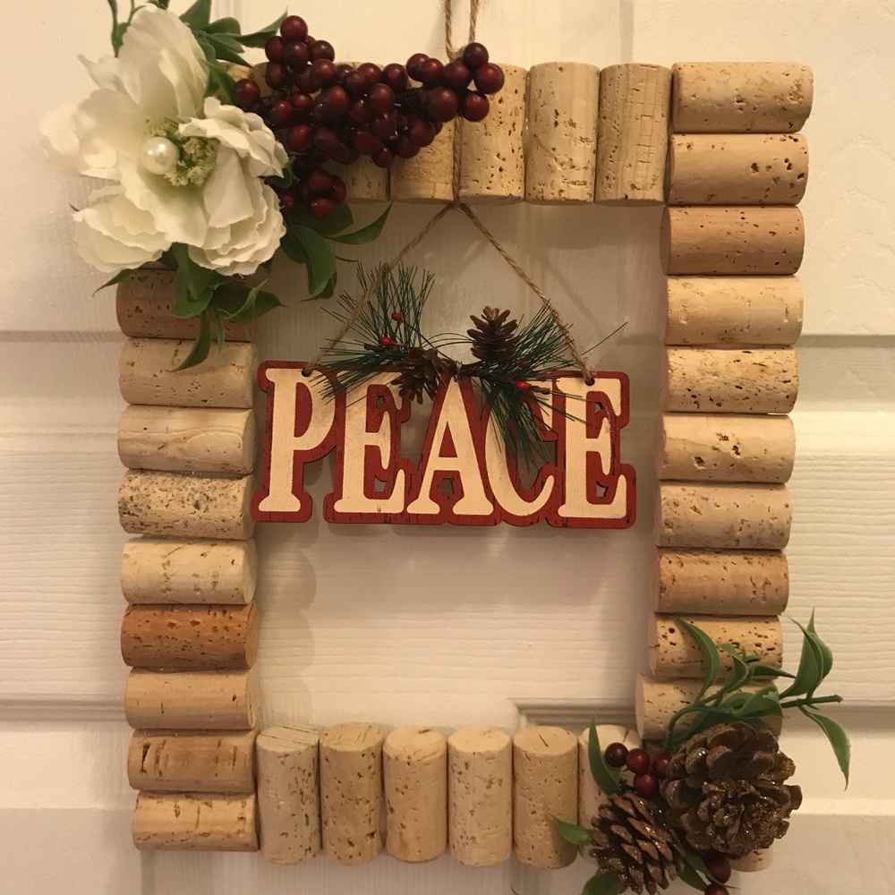 Peace fall/winter wreath